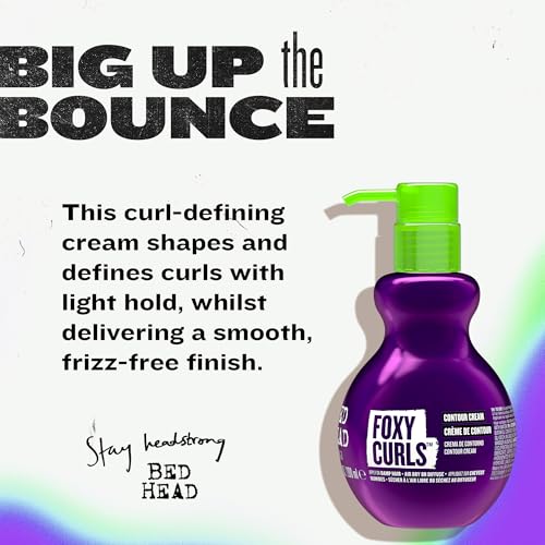 Scented Curl Cream for Wavy & Curly Hair - 6.76 Oz Pack of 2 - Anti-Frizz & Nourishing