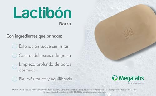 Skin pH 3.5 Syndet Lactibon Soap 120g - Restores Acidic Skin Barrier