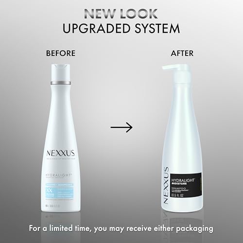 Nexxus Hydralight Lightweight Hydrating Shampoo Pack of 4 - Oily Roots & Dry Ends