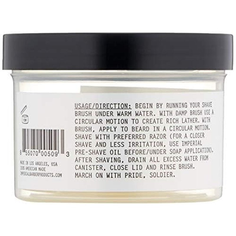 Imperial Barber Field Shave Soap Canister, 6.2 oz.