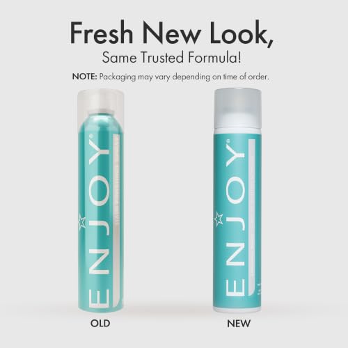 Enjoy Hair Finishing Spray - Flexible Hold, Anti-Frizz, Shine, 10 Oz