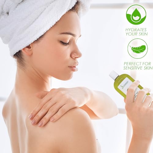 Olive Oil Carrier Oil 112oz - Extra Virgin Cold Pressed for Skin Hair & DIY Soap Making
