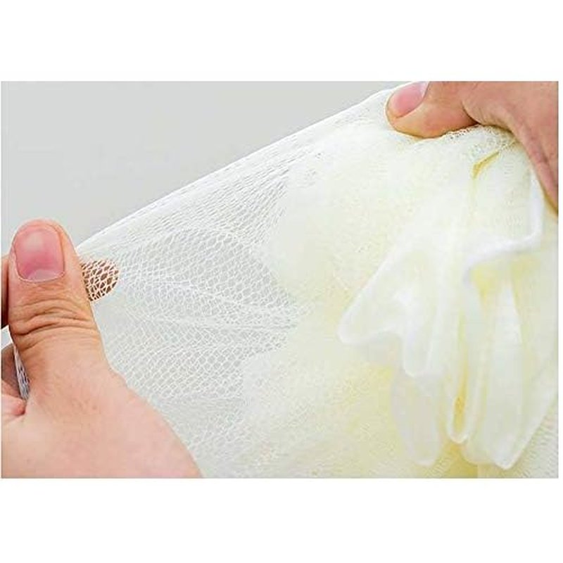 5 Pieces Cute Exfoliating Mesh Pouf Bath Sponge Ball Shower Loofah Loofa Body Scrubber