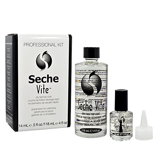 Crystal Clear Nail Base Coat Kit - Professional Nail Care Set with Refill