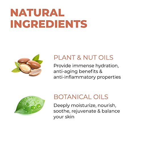 Beauty For Real Skin Revival Hydrate + Glo Oil - Luxury Face Oil - Reduces the Appearance of Fine Lines & Wrinkles - Hydrates, Soothes & Restores Skin¡¯s Glow - With Essential Oils - 1 fl oz
