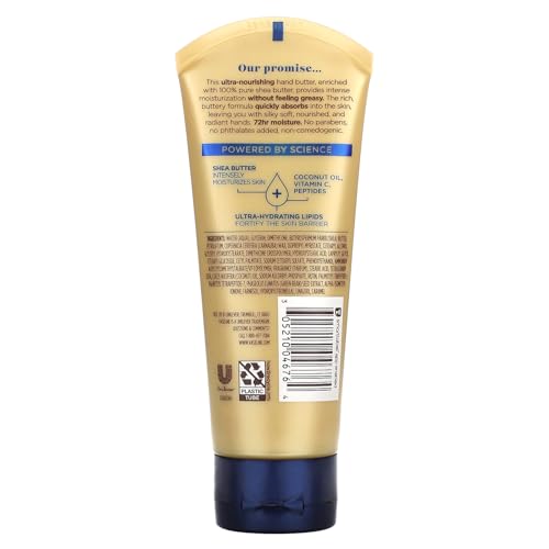 Vaseline, Radiant Hand Butter Deep Nourishment, 3.4 Fl Oz