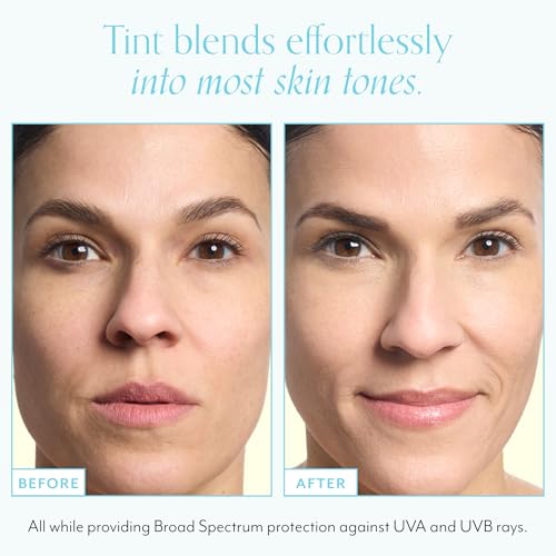 Bliss Tinted Mineral Sunscreen SPF 30 & Vitamin C Moisturizer Bundle - Block Star Lightweight Face Sunscreen + Bright Idea Glow-Boosting Moisturizer with Vitamin C & Tri-Peptides