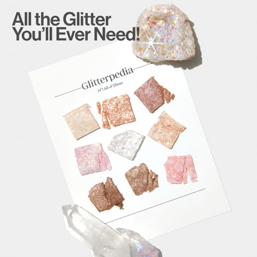 Unleashia Glitterpedia Eye Shadow Palette No.1 All of Glitter - Versatile Shimmer & Glitter Eyeshadows
