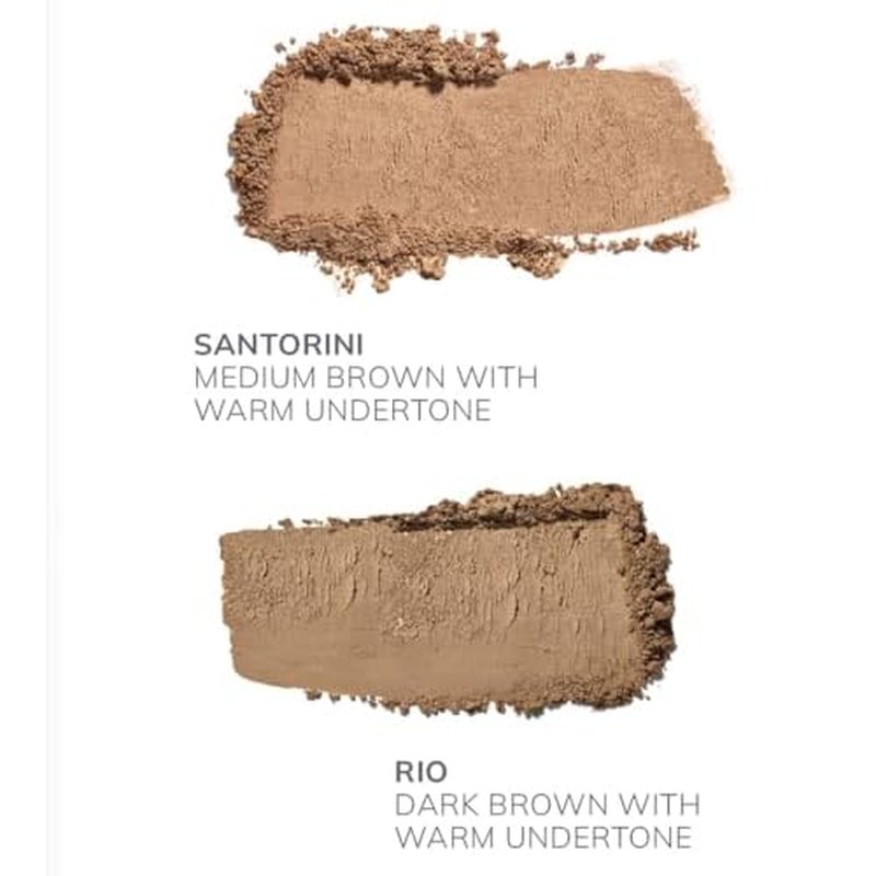 FARMASi Powder Bronzer Blush Skin Makeup, Highly Pigmented, Cushiony Formula with Nourishing Vegetable Squalene and Smooth-Satin Finish, Refreshing Moisture Boost 0.4 fl oz (12 g), Rio