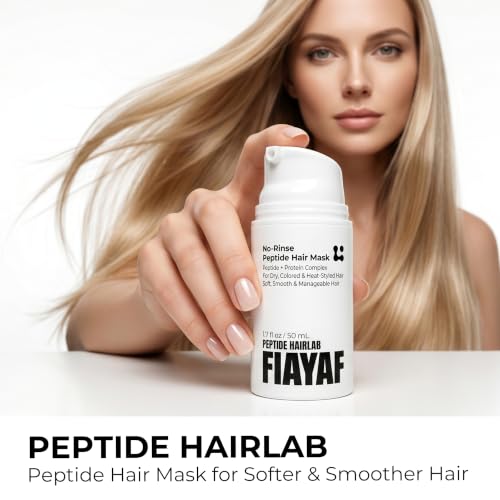Fresh Scent Peptide Hair Mask for Damaged Hair - 1.7 Fl Oz, Leave-In Treatment - Variation of THIS listing