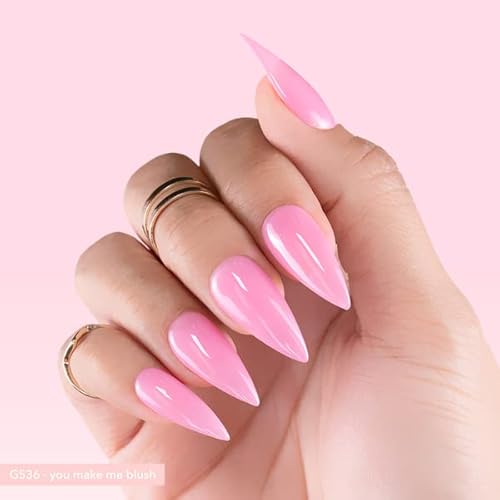 Kiara Sky Gelly Tip Soak Off Nails Refill Packs - Stiletto Short (Sizes 3, 4, 5)