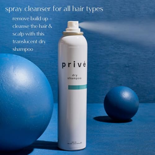 Dry Shampoo Spray for Oily Hair - Oil Absorbing Volumizing Hair Refresh - Vegan & Color Safe - 4.4 oz