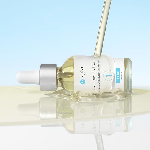 Lactic Gel Peel - Enhanced with Kojic, Bearberry, Licorice, and Botanicals (30% Strength)