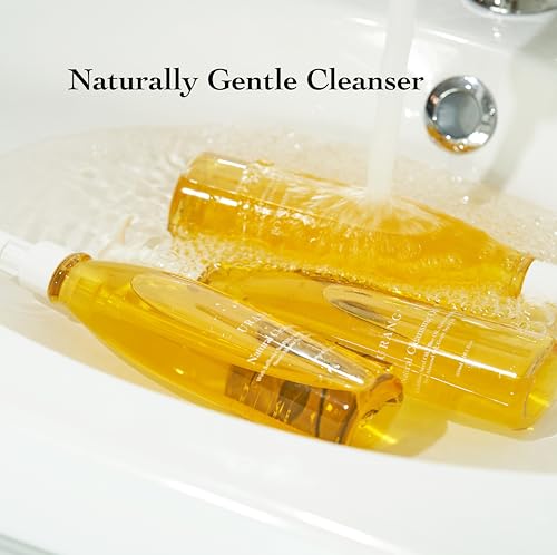 Natural Cleansing Oil for Makeup & Impurities - Organic Skin Deep Cleanser 5.07 Fl.oz