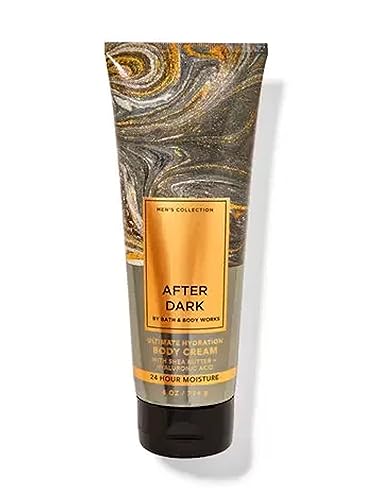 Hyaluronic Acid Body Cream for Men - Moisturizing 8oz After Dark