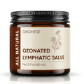 Ozonated Lymphatic Salve, Lymphatic Drainage Cream Balm with Ozonated Olive Oil, Calendula & Essential Oils for Face & Body, Deep Moisturizing