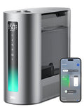 DREO 6L Smart Humidifier for Large Bedrooms - Silver, Warm & Cool Mist