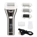 Electric Foot Callus Remover, Rechargeable Portable Electronic Foot File Pedicure Kit, Pedicure Tools for feet, 3 Roller Heads, 3 Speed, Battery Display for Remove Cracked Heels Calluses£¨BCM-1852£©
