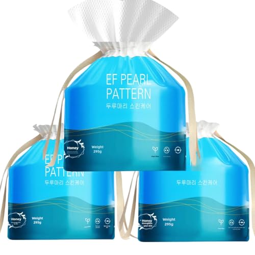 70 Count Disposable Cotton Face Towels with Hanging Design - Soft, Sensitive Skin Friendly