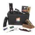G.B.S Beard Grooming and Trimming Kit for Men, Beard Brush, Folding Comb, Mustache Comb, Beard Balm Wax and Unscented Oil, Barber Razor, Barber Scissors