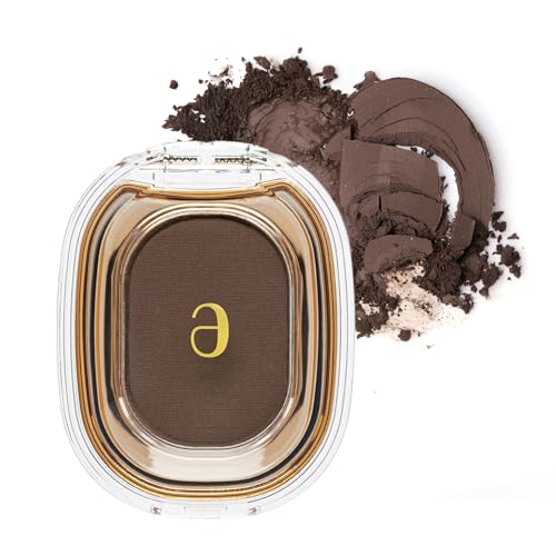 AmeliSeoul Charcoal Brown Longwear Single Eyeshadow - High-Pigment, Crease-Free, Blendable - 1.7g