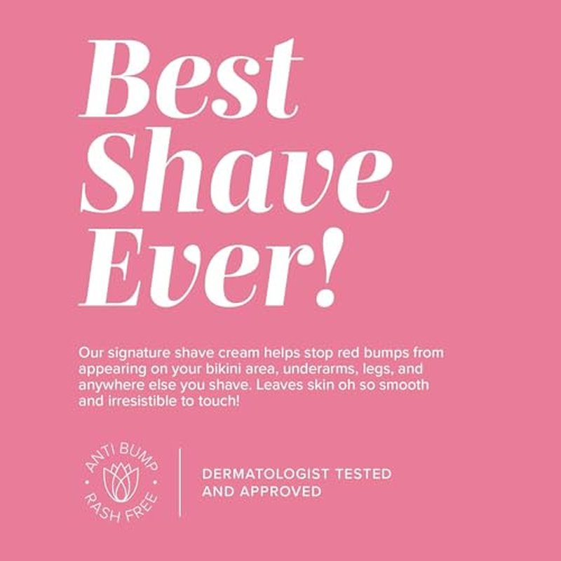 Coochy Shave Cream - Moisturizing Shave Lotion - Gentle Intimate Shaving Cream - For Bikini Area, Underarms, Legs & More - Rash-Free, Hydrating Formula - Key Lime Pie, 3.4 oz