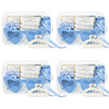 4 Sets Pearl Bridal Gift Set with Claw Clips Makeup Bag & Sunglasses - Blue