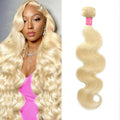 613 Blonde Body Wave Human Hair Bundles - 18 Inch Virgin Brazilian Weave