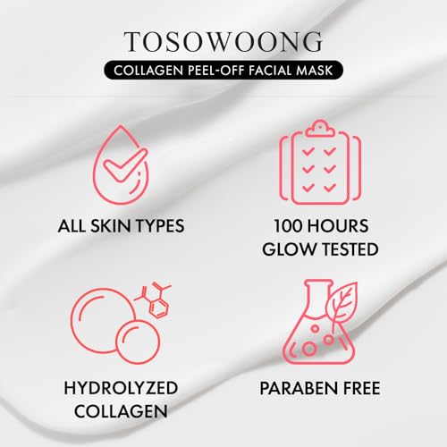 Collagen Peel-Off Mask for Firming & Glass Skin - 3.38oz