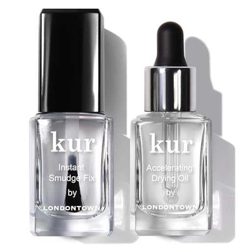 Nail Care Set with Smudge Fix and Drying Oil - Flawless Finish