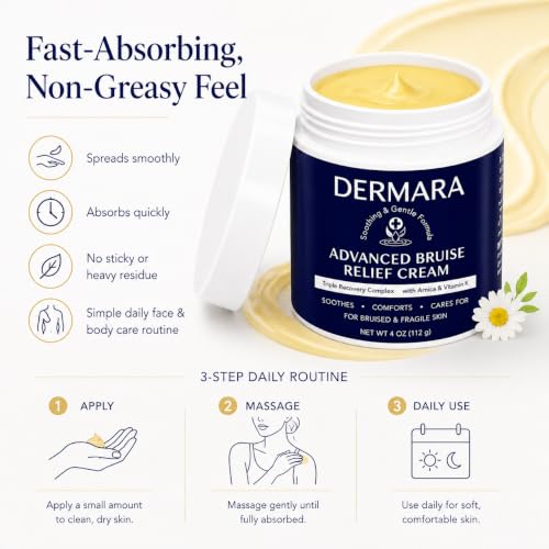Bruise Care Body Cream with Arnica & Vitamins K, C & E – Moisturizing Skin Support