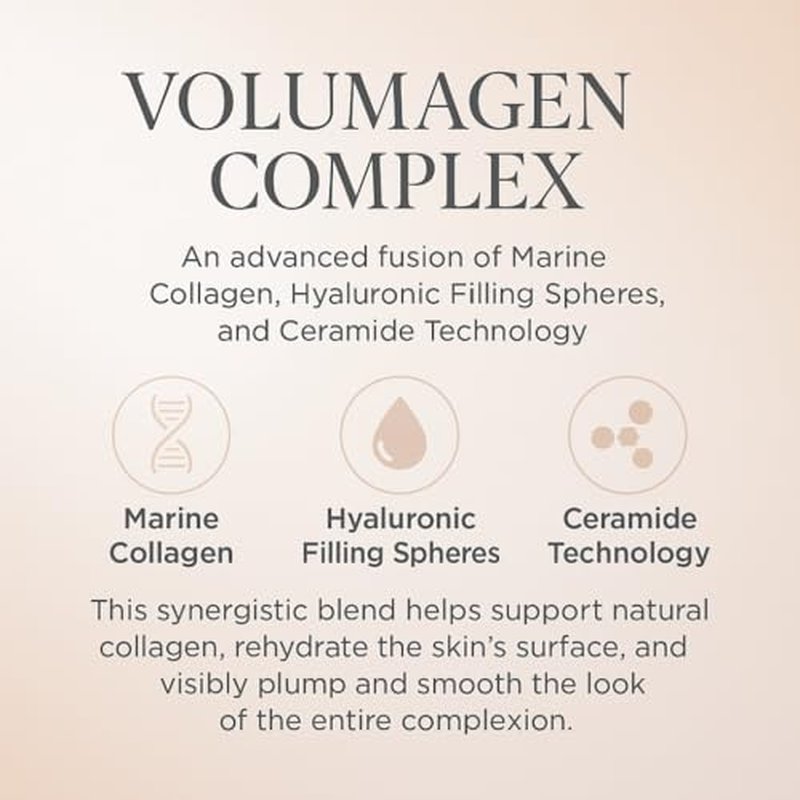 Consult Beaute Volumagen Volumizing Essence Micro Plumping Facial Treatment Discs - Hyaluronic Acid - Retinyl Palmitate - 60 Count