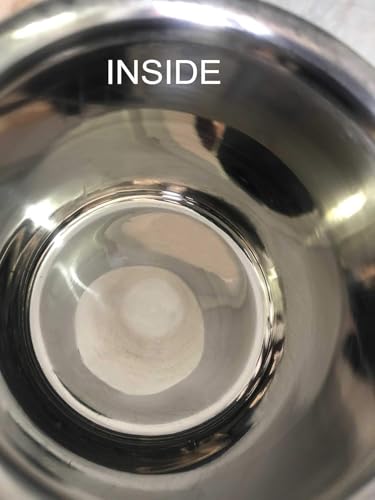 Stainless Steel Shaving Mug - Unbreakable & Rust-Resistant Wet Shaving Bowl