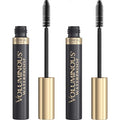 L’Oreal Paris Waterproof Voluminous Mascara - Black, 0.28 Fl Oz Pack of 2