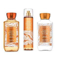 B & Body Works Warm Vanilla Sugar - Full Size Set - Shower Gel, Body Lotion, Fine Fragrance Mist