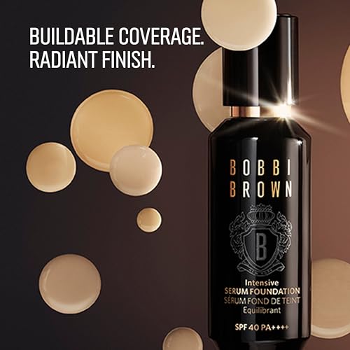 Bobbi Brown Intensive Serum Foundation SPF 40/30 - Warm Beige 12, Radiance-Boosting Skin Care Serum, 1 Fl Oz