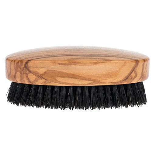 Fendrihan Olivewood Boar Bristle Hair Brush, Medium-Stiff – Made in Germany