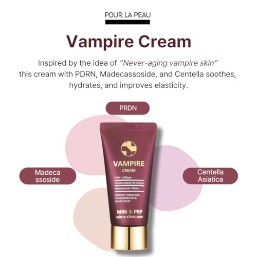 Vampire Cream with PDRN, Centella Asiatica & Madecassoside – Skin Regeneration & Hydrating Moisturizer