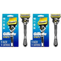 Gillette ProGlide Shield Men¡¯s Razor Handle + 1 Blade Refill, Shields Against Skin Irritation (Packaging May Vary) (Pack of 2)