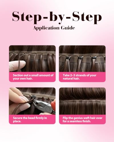 Blonde 20-Inch 50g Butterfly Weft Hair Extensions - Remy Human Hair, Variation 1.62 BFHW #60