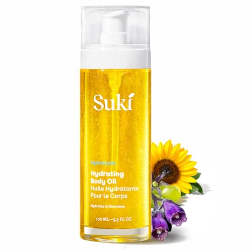 Hydrating Body Oil - Natural Vegan Nut-Free Moisturizer, 4 Ounces