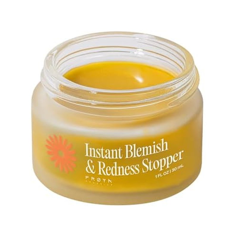FR¨ªYA Organics | Blemish Control & Redness Relief Balm | Helps Clear Breakouts & Restore Oil Balance | Calendula & Lavender Cleanse Pores | Reduce Facial Redness | Prevent Future Breakouts | 30ml