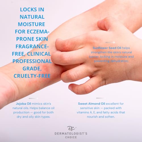 Dermatologist's Choice Pre-Bath Oil, Fragrance-Free Precleansing Treatment For Very Dry, Sensitive, and Eczema-Prone Skin, Supports Healthy Skin Barrier Function
