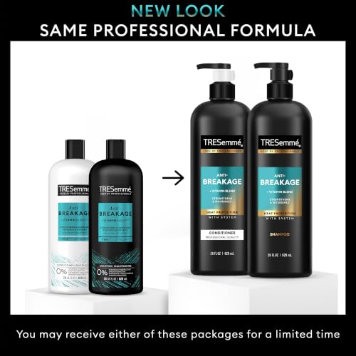 Anti-Breakage Shampoo & Conditioner Set with Keratin Mask for Damaged Hair