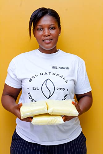 Raw African Shea Butter - 35.3 oz Unrefined Natural Moisturizer for Skin & Hair - Sourced from Ghana