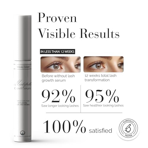 DLUX PROFESSIONAL 3-in-1 Eyebrow, Lash & Hairline Serum - 5ml Enhancing Care