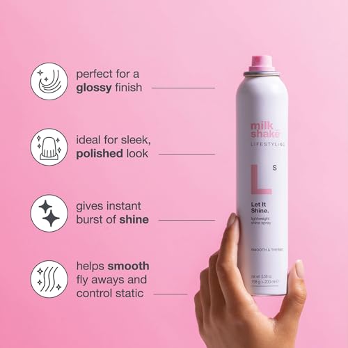 Lightweight Shine Spray for Hair - Let It Shine 5.58 Oz