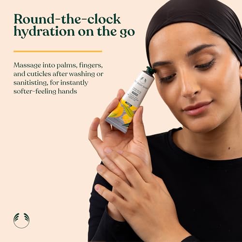 Nourishing Hand Balm Trio Set with Shea, Mango & Rose - Hand Care Gift Set