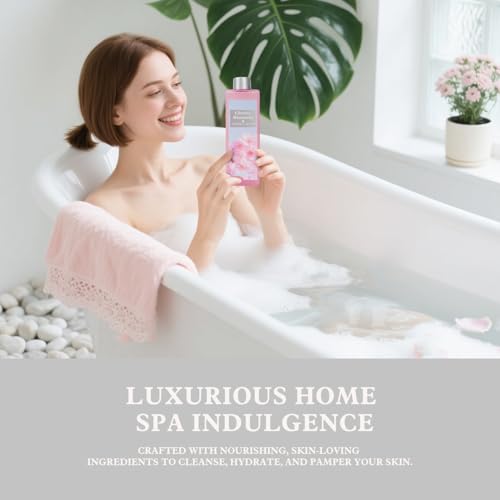 Spa Luxetique Cherry Blossom High Heel Gift Set for Women – Elegant Spa & Bath Gifts