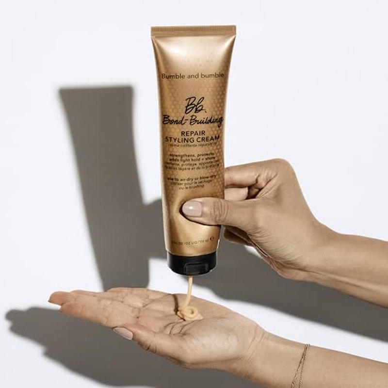 Bumble and bumble. Bond-Building Hair Repair Styling Cream | Anti Frizz | For Damaged Hair, Split Ends + Strengthening | Straight to Coily